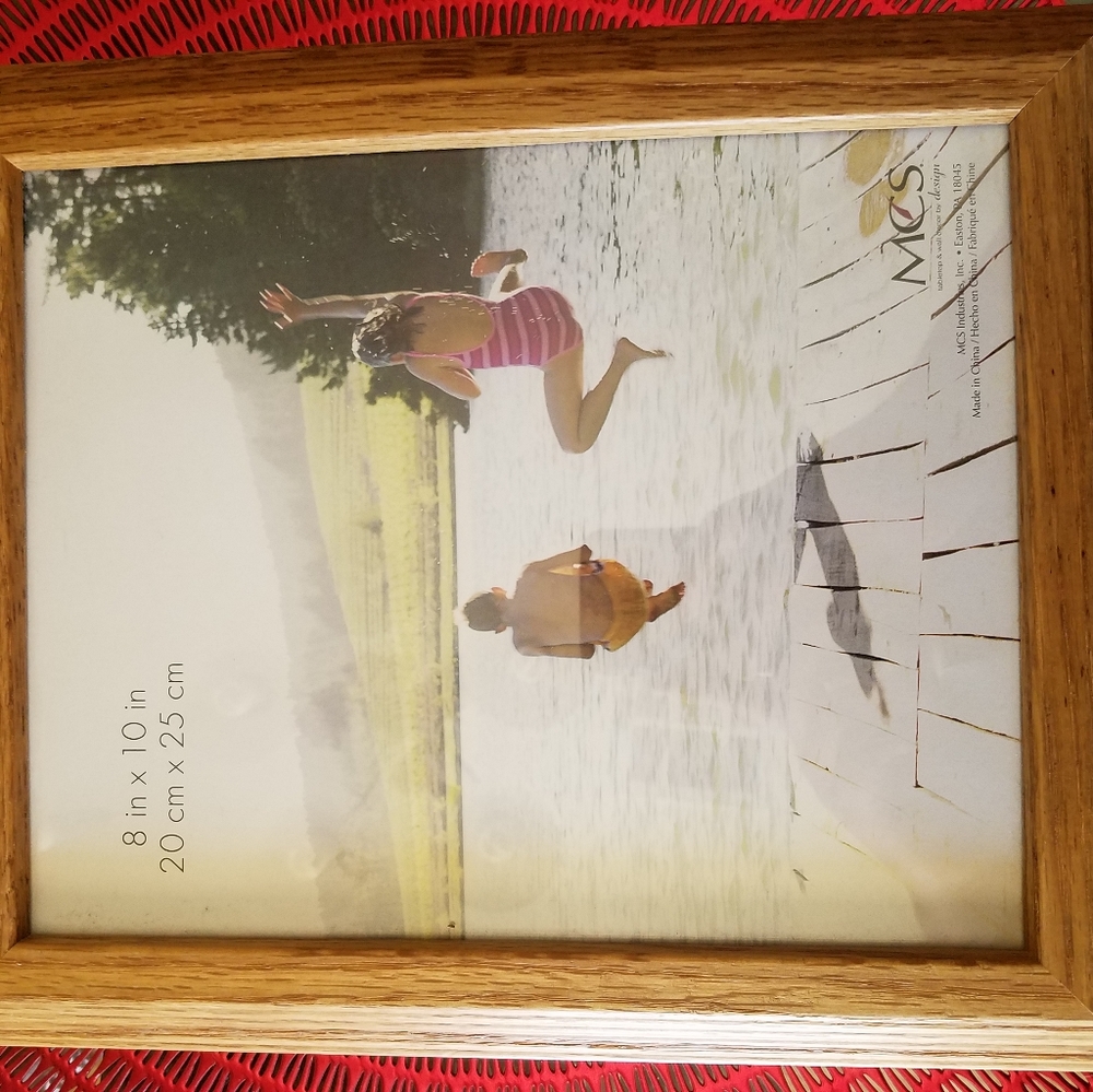 8x10 Wide Edged Brown Frame - Picture 2 of 2